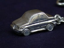 Alfa 164 Sterling silver Keyring