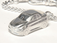 Alfa GT Sterling silver Keyring