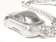 Alfa GT Sterling silver Keyring