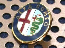 Alfa Romeo Emblem Pin Badge