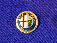 Alfa Romeo Milano Emblem Pin Badge