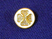 Alfa Romeo (Quadrifoglio) Pin Badge (Gold)