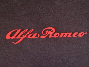 Alfa Romeo Logo Sticker(100mm)