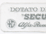 Alfa Romeo �������ƥ����ƥå���(΢Ž�꥿����/����С�)