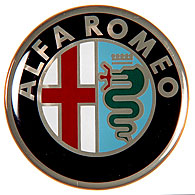 Alfa Romeo Emblem 3D Sticker(Color)