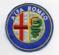 Alfa Romeo Emblem Patch TypeA