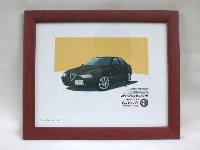 Alfa Romeo 156JTS額装パーソナル・イラストレーション