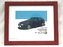 Alfa Romeo 156 Sportwagon額装パーソナル・イラストレーション