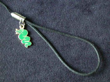 Alfa Romeo Strap with Mascot for Portable Phone  (Snake)
