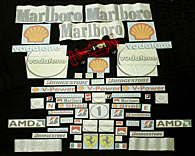 Scuderia Ferrari F2005¼ÖÂÎÍÑ¥¹¥Æ¥Ã¥«¡¼¥»¥Ã¥È