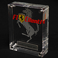Ferrari F1 CLIENTI 2005 Plex-Glass Object