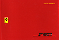 Ferrari F50 Owners Manual