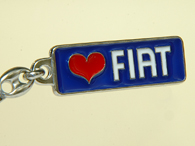 LOVE FIAT Keyring