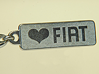 LOVE FIAT Keyring