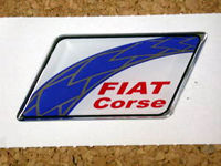 FIAT Corse 3D Sticker