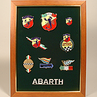 ABARTH Historic Emblem Frame