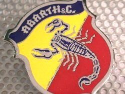 ABARTH&C Emblem(Cloisonne)(Medium-A) 