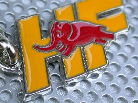 LANCIA HF Metal Keyring