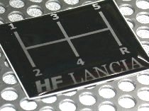 LANCIA 5speed 3D Sticker