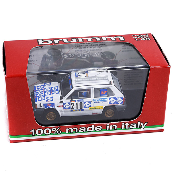 1/43 FIAT Panda 4WD 1984 Paris Dakar Miniature Model(No.210/R442B)