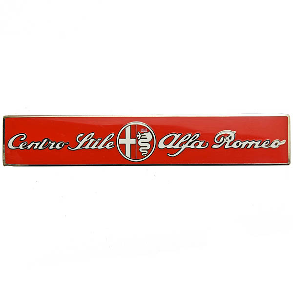 Cenrto Stile Alfa Romeo Metal Emblem Plate