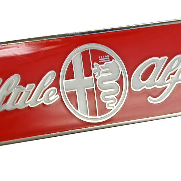Cenrto Stile Alfa Romeo Metal Emblem Plate