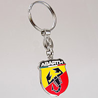 New ABARTH Emblem Shaped Metal Keyring