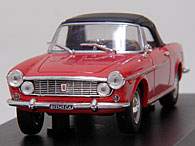 1/43 FIAT New Story Collection No.23 FIAT 1600S Cabriolet ミニチュアモデル