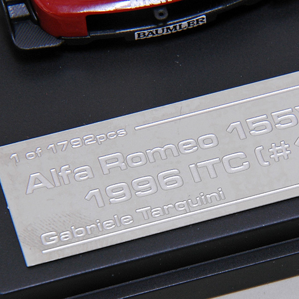1/43 Alfa Romeo 155 V6 TI 1996ǯITC No.18 G.Tarquiniߥ˥奢ǥ