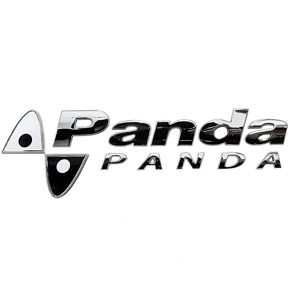 FIAT PANDA-PANDA Logo Emblem