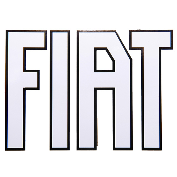 FIAT Old Logo Sticker
