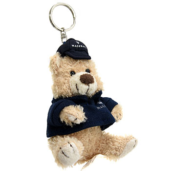 MASERATI TEDDY BEAR KEYRING