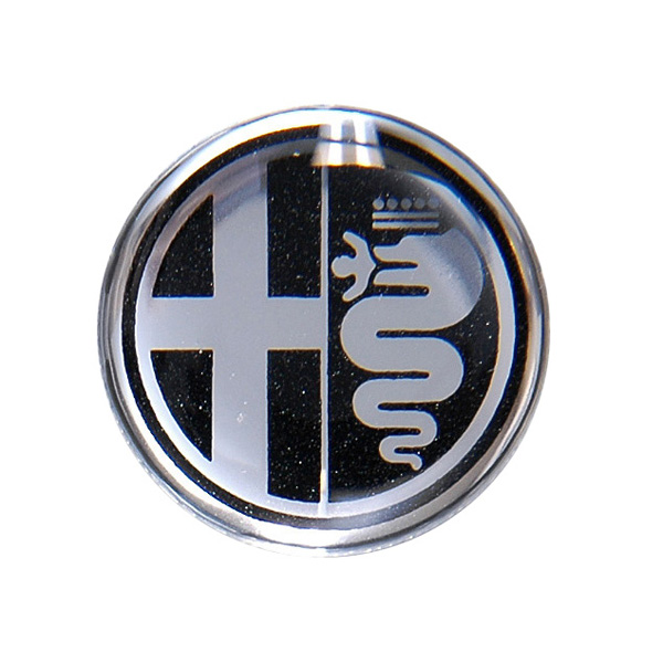 Alfa Romeo Emblem 3D Sticker (Mono Tone/21mm/4pcs.)