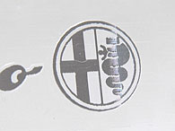 Alfa Romeo Logo & Emblem Sticker (Die-Cut/200mm) 
