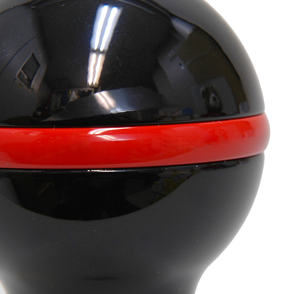 Alfa Romeo BISCIONE Aluminium Gearknob (Black/Red Line)