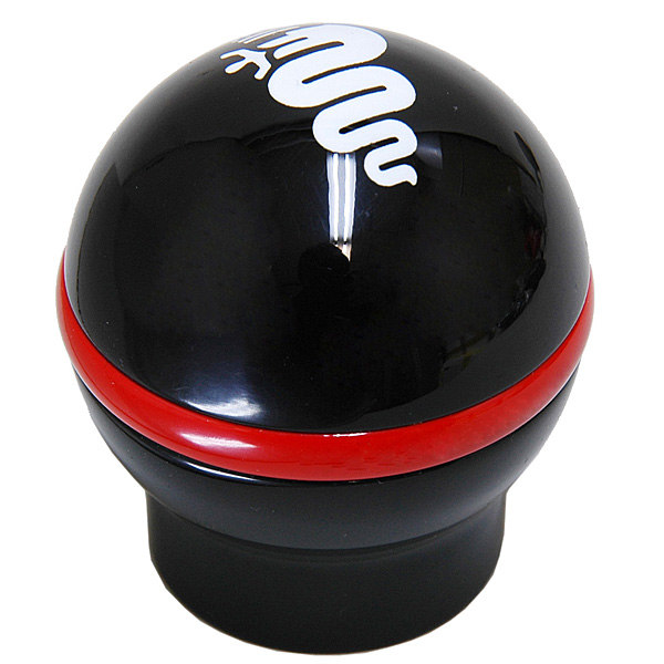 Alfa Romeo Biscione Aluminium Gear Knob (Reverselock / Black) 
