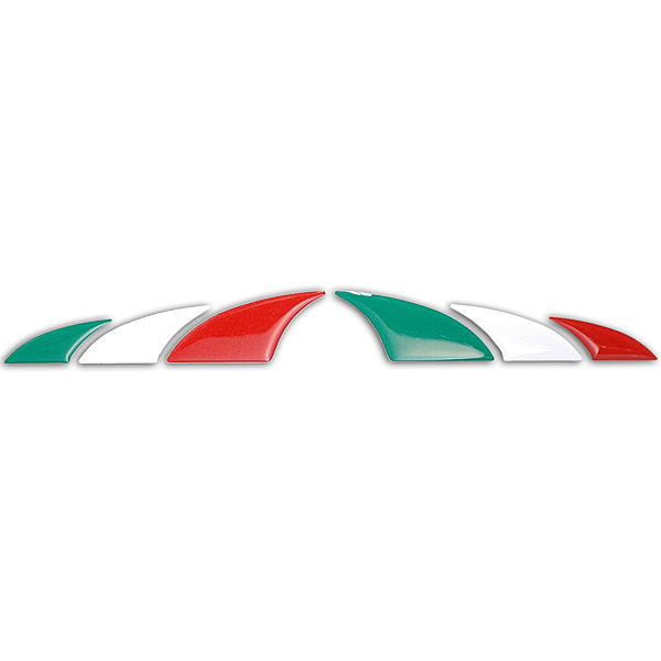 3Dプロテクター (イタリア国旗カラー/セパレートタイプ)
