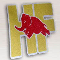LANCIA HF Logo Sticker
