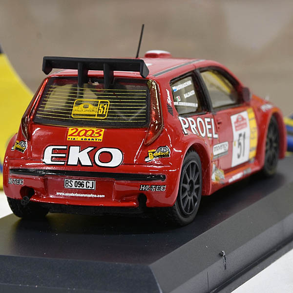  1/43 FIAT PUNTO S1600 Rally San Remo 2003�ߥ˥��奢��ǥ�
