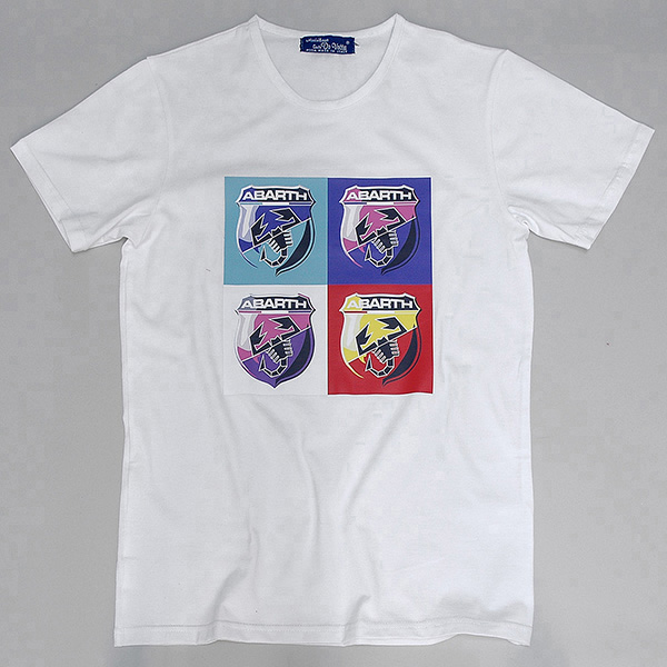 ABARTHエンブレムグラフィックTシャツ