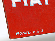 ABARTH SIMCA 1000 Logo Study Plate