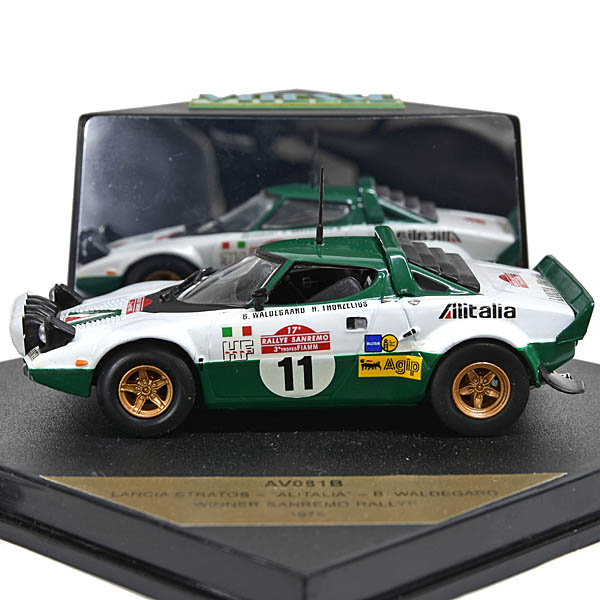 1/43 LANCIA STRATOS Alitalia Rally Sanremo #11 1975ǯ�ߥ˥��奢��ǥ�