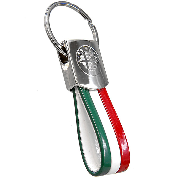 Alfa Romeo Tricolor Keyring