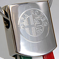 Alfa Romeo Tricolor Keyring