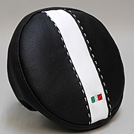 FIAT NEW 500 Head-Rest Cover (Black/White)