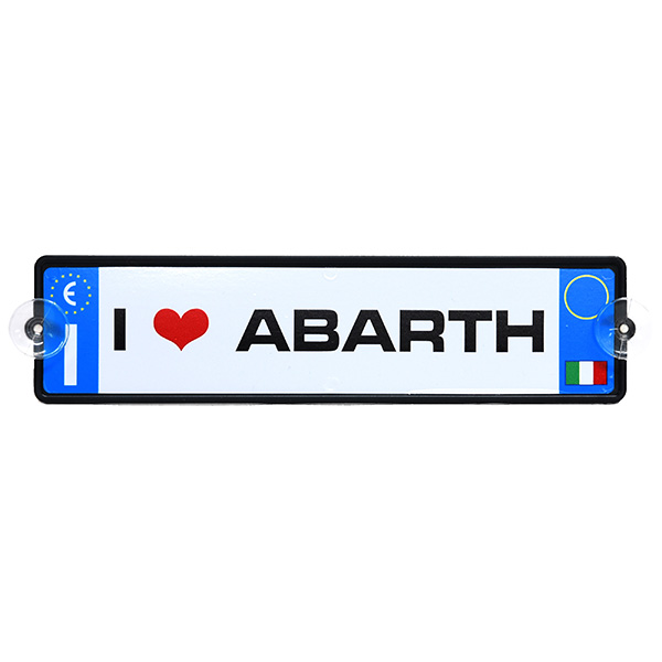¥¤¥¿¥ê¥¢¥ó¥é¥¤¥»¥ó¥¹¥×¥ì¡¼¥È·¿ I Love ABARTH¥×¥ì¡¼¥È