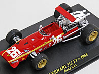 1/43 Ferrari F1 Collection No.17 312F1 1968年ミニチュアモデル