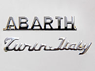 ABARTH TURIN ITALY Logo Script for CARERRA ABARTH
