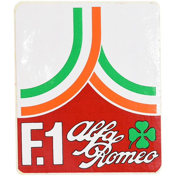 Alfa Romeo純正F1プロモーションステッカー (Alfaロゴタイプ)