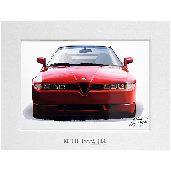 Alfa Romeo S.Z.(ES30) Illustration Kenichi Hayashibe
